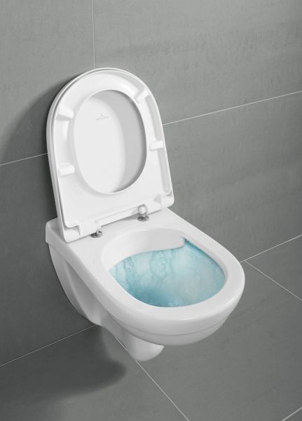 Villeroy&Boch O.Novo Wand-WC, WC-Sitz mit QuickRelase und SoftClosing Funktion, Combi-Pack 5660HR01_2