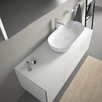 Vorschau: Duravit Luv Aufsatzbecken 80x40cm WonderGliss weiss 03798000001