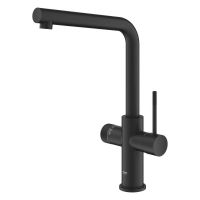 Vorschau: Grohe Blue 2.0 5-in-1-Armatur, L-Auslauf, phantom black 104421KF01