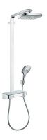 Hansgrohe Raindance Select E 300 2jet ShowerTablet Showerpipe, chrom