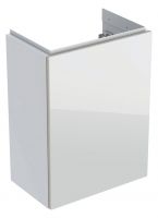 Geberit Acanto Unterschrank mit Tür für Handwaschbecken 40cm weiß glanz