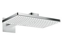 Vorschau: Hansgrohe Rainmaker Select 460 1jet Kopfbrause mit Brausearm 46,2cm, weiß/chrom