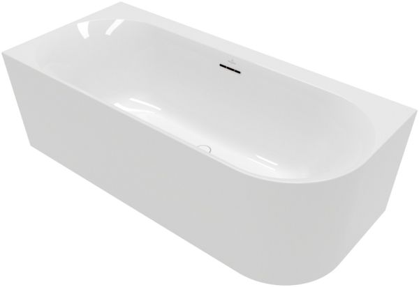 Villeroy&Boch Loop&Friends Oval Duo Vorwand-Badewanne, linke Ausführung, 180x80cm, UBA180LOF9CL00V-01