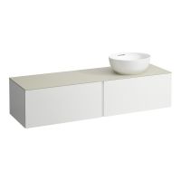 Vorschau: Laufen IL BAGNO ALESSI One Schubladenelement 1600 Ausschnitt mit HL rechts, zu WT H81897 5/6/7/8