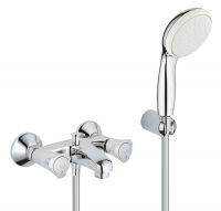 Vorschau: Grohe Costa L Wannenbatterie mit Brausegarnitur Handbrause Tempesta 100, chrom