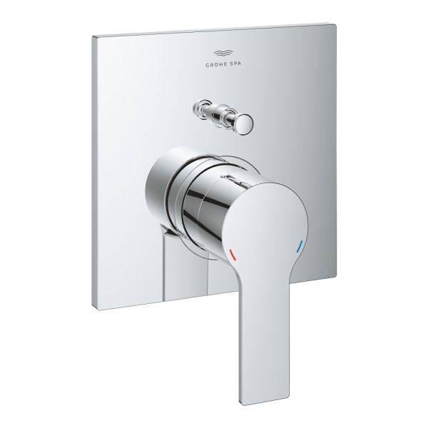 Grohe Allure Einhand-Wannenbatterie Unterputz, eckig, chrom 19315001