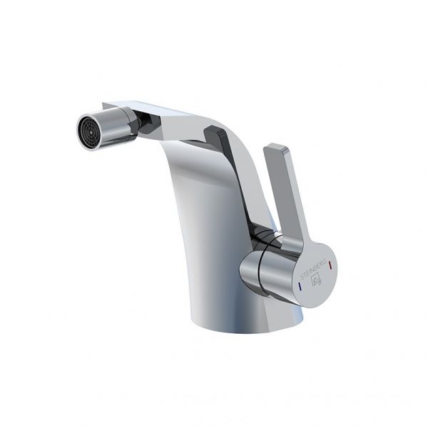 Steinberg Serie 230 Bidet-Einhebelmischer mit Ablaufgarnitur, chrom