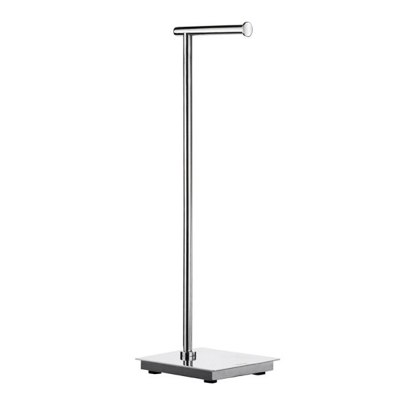 Smedbo Outline Lite Toilettenpapierhalter, quadratisch, freistehend, edelstahl poliert FK602 