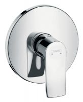 Hansgrohe Metris Einhebel-Brausemischer Unterputz, chrom