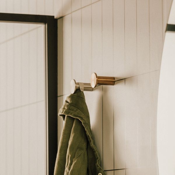 Cosmic Architect Haken Ø 3,5cm, PVD kupfer gebürstet WJC205A0021054