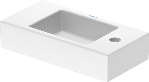 Duravit Vero Air Handwaschbecken 50x25cm, ohne Überlauf, mit Wondergliss, weiß 07245000081