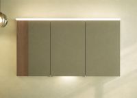 Burgbad Sinea 3.0 LED-Spiegelschrank 140x80cm passend zu Doppelwaschtisch SHFB142, Türanschlag links SHHS140L