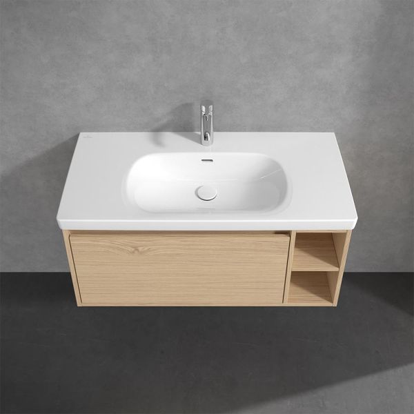 Villeroy&Boch Skyla Waschtischunterschrank C79100 100cm, offenes Fach rechts