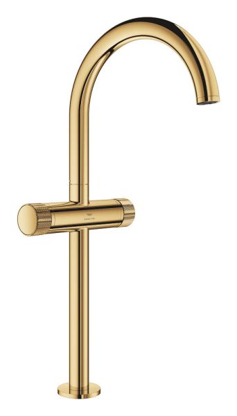 Grohe Atrio 2-Griff-Waschtischarmatur XL-Size für Aufsatzbecken, Knopfbetätigung