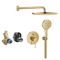 Grohe Essence Duschsystem Unterputz mit Rainshower Cosmopolitan 310, cool sunrise glänzend Grohe Essence Duschsystem Unterputz mit Rainshower Cosmopolitan 310, cool sunrise glänzend