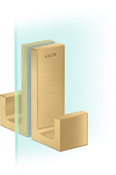 Axor Universal Rectangular Duschtürgriff, brushed gold-optic 42639250