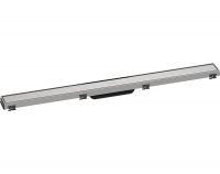 Vorschau: Hansgrohe RainDrain Match Fertigset Duschrinne 90cm, befliesbar, edelstahl gebürstet 56040800