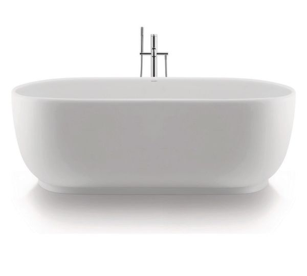 Duravit Luv freistehende Badewanne 180x85cm weiß matt