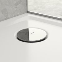 hansgrohe RainDrain Staro Fertigset Ablaufgarnitur für Duschwanne, chrom 60058000