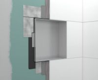 Vorschau: Hansgrohe XtraStoris Minimalistic Wandnische rahmenlos 300/150/140, weiß matt