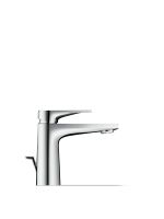 Vorschau: Duravit Tulum Einhebel-Waschtischmischer Fresh-Start mit Zugstangen-Ablaufgarnitur, chrom, TU1011001010