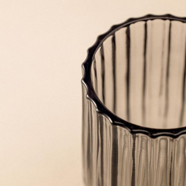 Cosmic Lido Zahnputzbecher, smoke grey