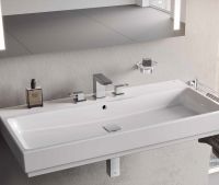 Vorschau: Grohe Cube Keramik Waschtisch 100x49cm, weiß 3938600H