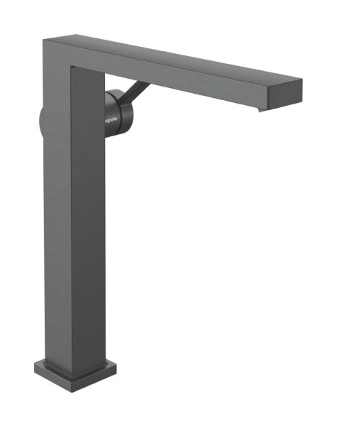 hansgrohe Tecturis E Waschtischmischer 240 Fine für Aufsatzwaschtisch, brushed black chrome