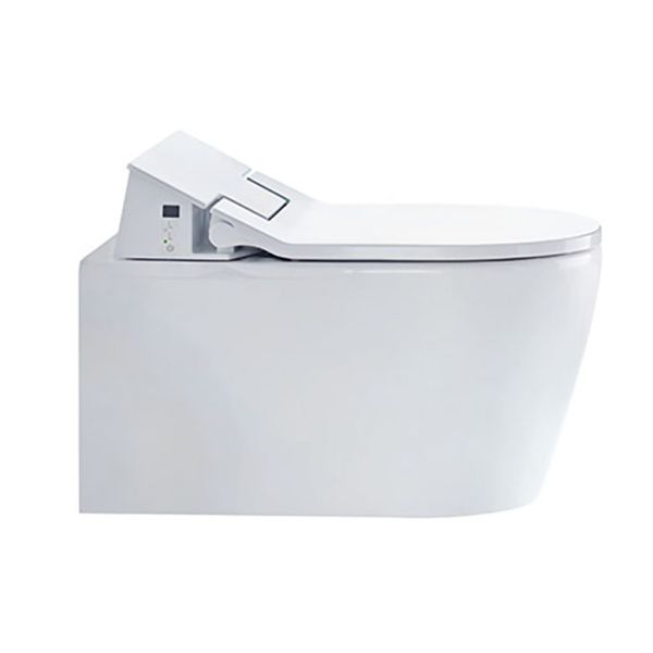Duravit ME by Starck Wand-WC für Dusch-WC Sitz SensoWash® 57x37cm, HygieneGlaze, rimless, weiß