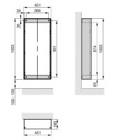 Vorschau: Zehnder Zenia Design-Abdeckung erforderlich für Aufputzinstallation