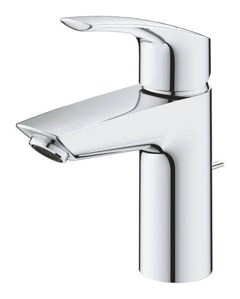 Grohe Eurosmart Wasserhahn S-Size, mit Ablaufgarnitur, wassersparend