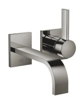 Dornbracht MEM Waschtisch-Wand-Einhebelmischer ohne Ablaufgarnitur, dark chrome 36860782-19