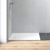 Vorschau: Duravit Stonetto Duschwanne rechteckig 80x90cm, Mineralguss