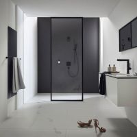 Vorschau: Hansgrohe Pulsify S Kopfbrause 105 1jet Green, mattschwarz 24132670