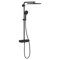 Vorschau: Grohe Vitalio Joy+ SmartControl System 350x230 Mono Duschsystem mit Thermostat, schwarz matt