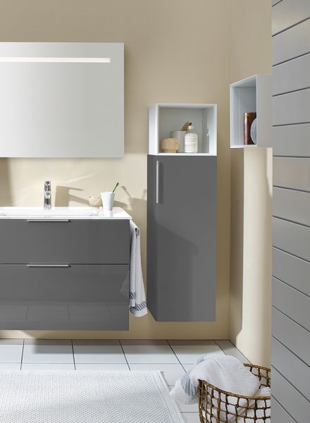Burgbad Eqio Halbhoher Schrank