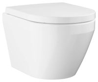 Vorschau: Grohe Euro Keramik Wand-Tiefspül-WC Set compact, weiß 102509SH00