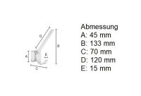 Vorschau: Smedbo Ice Haken für Bademantel, chrom