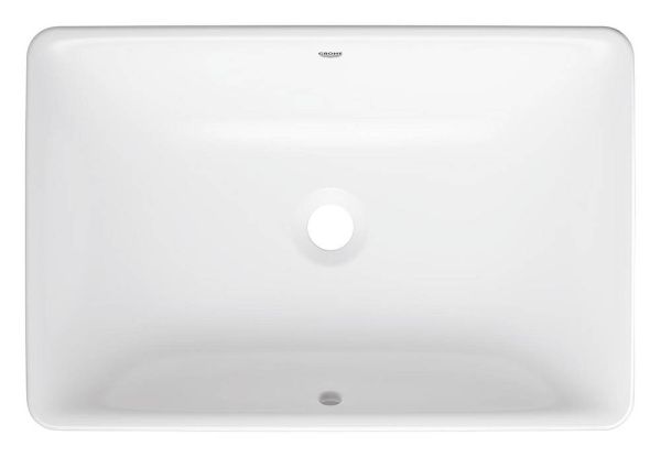 Grohe Euro Keramik Aufsatzschale 60cm mit Überlauf, weiß