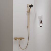 Vorschau: Hansgrohe Tecturis E Einhebel-Duscharmatur Aufputz, brushed bronze