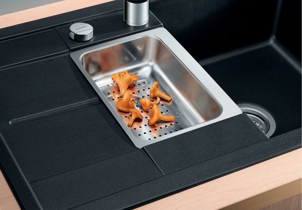 Blanco Metra 6 S Compact Granitspüle SILGRANIT®, mit Ablauffernbedienung