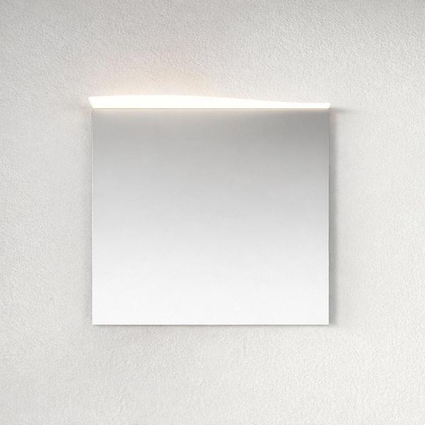 Burgbad Sinea 3.0 Spiegel 90x63cm mit horizontaler LED-Aufsatzleuchte, links SHFE090LPN678