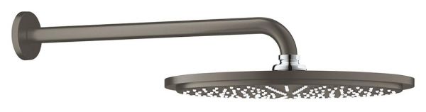 Grohe-Rainshower-R-Cosmopolitan-310-Kopfbrauseset-380mm hard graphite gebuerstet 26066AL0