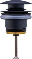 Duravit Push-open Ventil, schwarz matt 0050524600