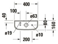 Vorschau: Duravit Darling New Spülkasten 3/6L mit Dual Flush, Anschluss unten links, weiß