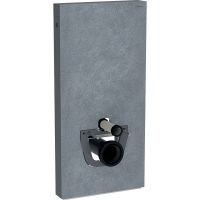 Geberit Monolith Plus Sanitärmodul Steinzeug für Wand-WC, 101cm