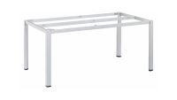 Vorschau: KETTLER CIRRUS/CUBIC Dining-Set inkl. Tisch und 4 Sesseln, silber/anthrazit-grau/titanit