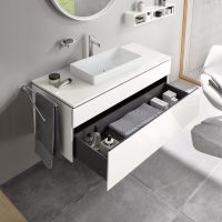Vorschau: Duravit L-Cube Waschtischunterschrank 122x55cm mit 2 Schubladen für Aufsatzbecken