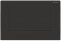 Vorschau: Geberit Sigma30 Betätigungsplatte f. 2-Mengen-Auslösung schwarz matt/schwarz
