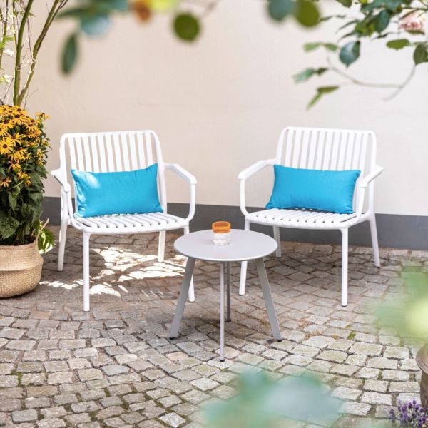 KETTLER LAGO Lounge Sessel mit Armlehne, weiß 0302908-5000
